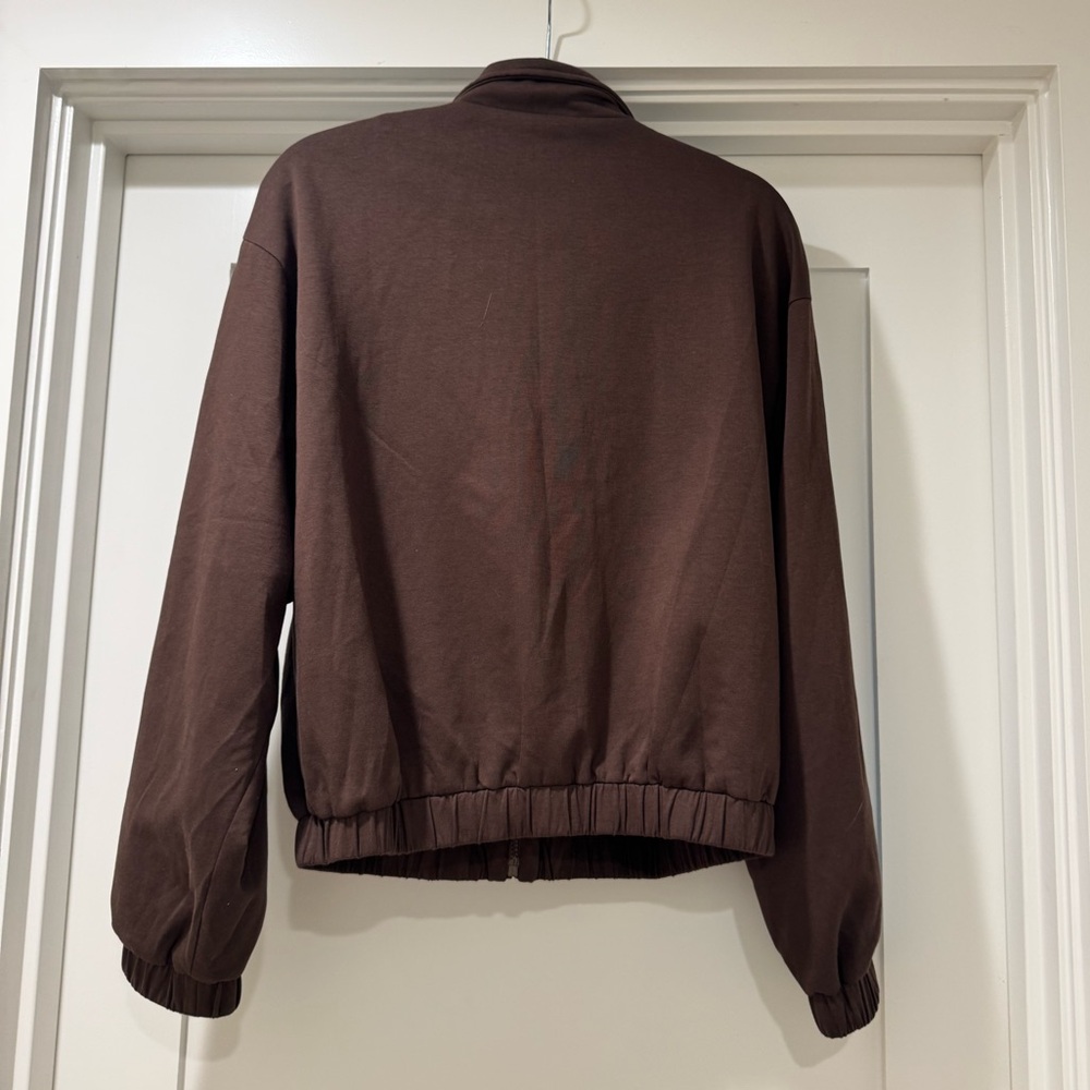beginning boutique brown & blue striped track suit - Picture 11 of 12